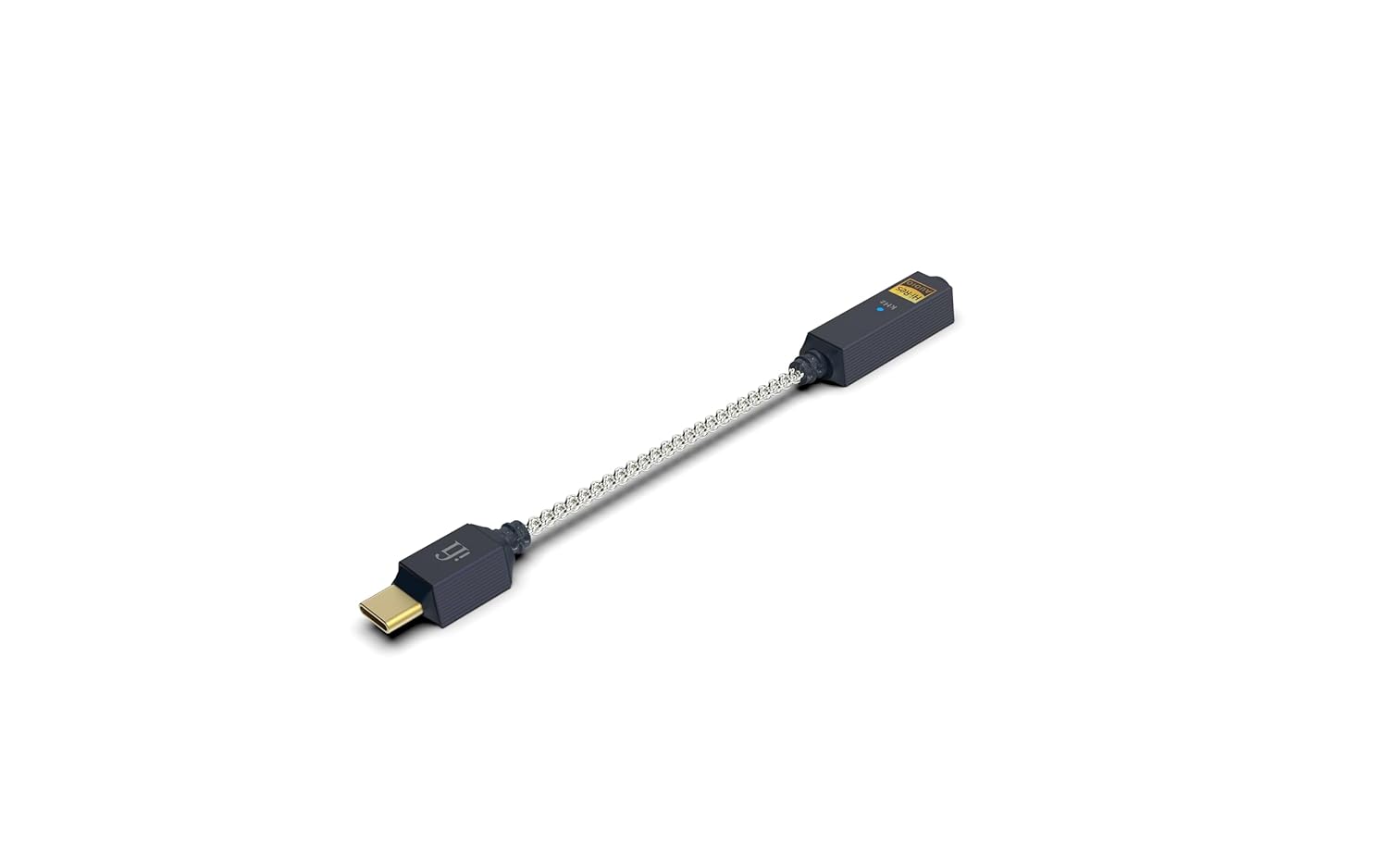 iFi Audio GO Link 2 - Portable DAC & Headphone Amplifier - USB-C to 3.5mm Adapter - 29% Lighter and 8% Smaller Than 1st Generation - Hi-Res ESS DAC Supports Up to 32-bit/384kHz PCM and Native DSD256