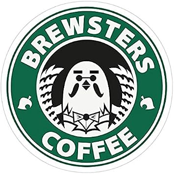 Brewsters, Animal Crossing Decal Sticker - Sticker Graphic - Auto, Wall, Laptop, Cell, Truck Sticker for Windows, Cars, Trucks