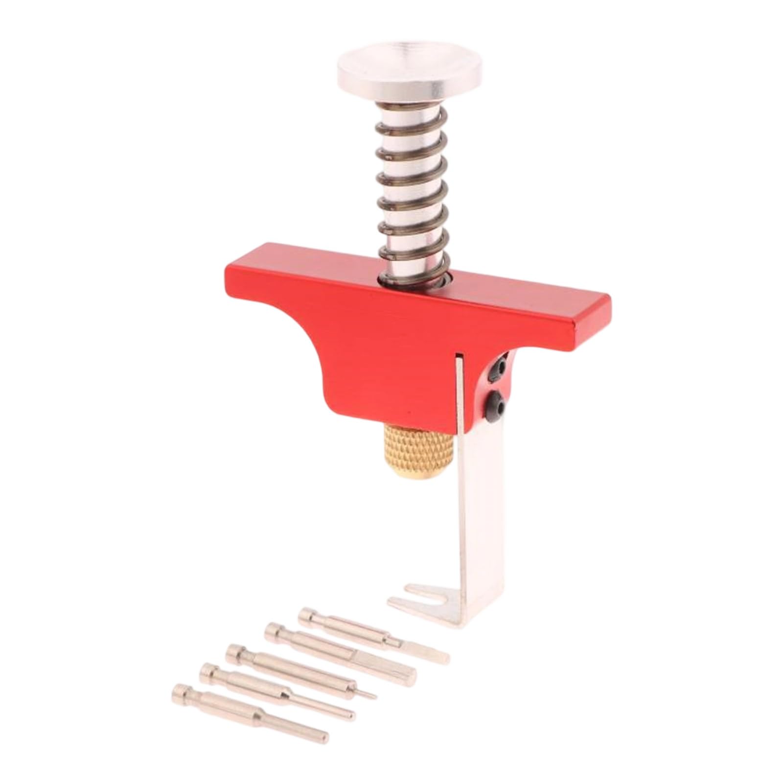 Hsioluted Red Aircraft Aluminum Propeller Removal For D16 D20 Pocket Size Design With 5 Ejectors Bolt Collection Propeller Puller Tool Marine