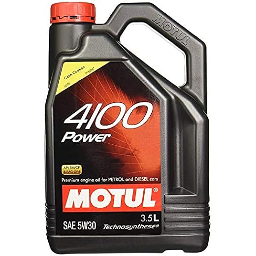 Motul 4100 Power Engine Oil 5L 5 L