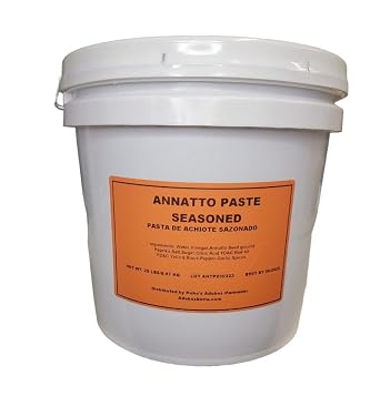 Achiote annatto paste commercial use bulk restaurant use 20lbs pasta chile