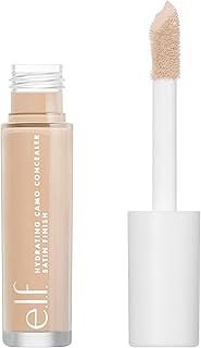 Hydrating Camo Concealer, Lightweight, Full Coverage, Long Lasting, Conceals, Corrects, Covers, Hydrates, Highlights, Medium Peach, Satin Finish, 25 Shades, All-Day Wear, 0.20 Fl Oz