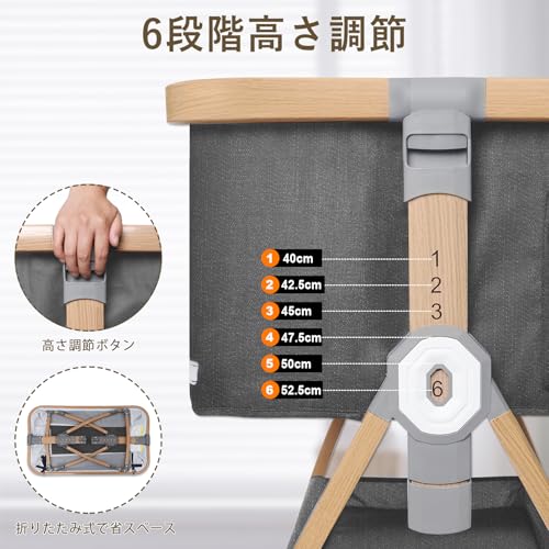 Mozalida - 5IN1多機能ベビーベッド 668 の評価 | SHOPSTAFF