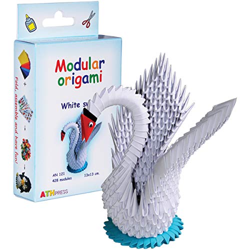 Origami modulari - Set Carta 428 Pezzi Cigno