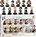 Self Inking Harry Potter Stampers - Set of 12 - Harry Potter Accessories | Mini Toy Figurines for a Harry Potter Party, Cake Topper, Collectibles, 2.5 Inches