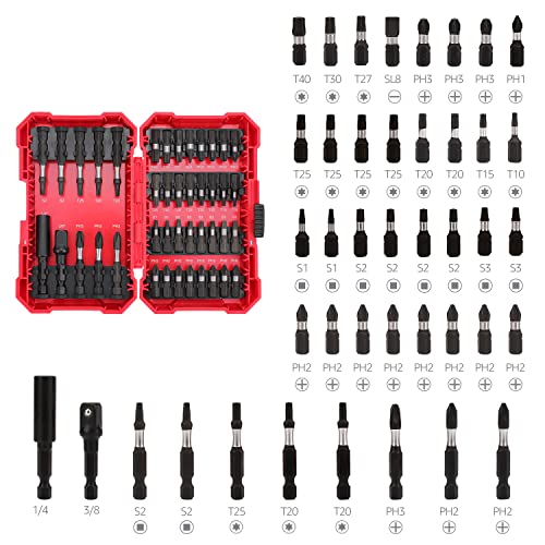 Amazon Basics 42-Piece Impact Screwdriver Bit Set by Amazon Basics - Image 3