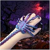 SIPWATE 3D Printed Animals - Halloween Decor Facehugger Toys, Flexible Animals Toy Statue,Movable Joints,Fidget Toys,Desk Home Office Decor, Birthday Christmas Party Gifts