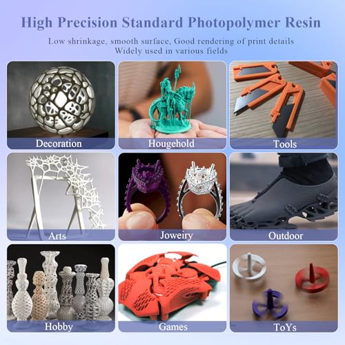 Oyowooa TJ-5100B 3D Printer Resin High Precision 3D Printing Liquid 405Nm Standard Photopolymer Resin Print For Lcd/Dlp 3D Printer Machine thumb #5
