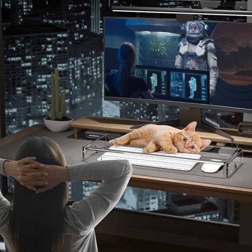 Protector de teclado acrílico WINFFOR para teclado 17" miniatura 4