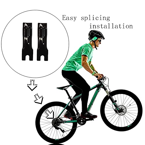 2 Sets Bike Flag With Pole, 6 Feet Height Adjustable Waterproof Orange Safety Flag Sturdy Fiberglass Bicycle Flag Pole For Kids Outdoor Cycling Supplies (Red Yellow And White) #TOP5