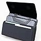 aubaddy Gürteltasche für Zwei Handys, Querformat, Nylon Double Decker Gürtelclip für iPhone 11 Pro Max/Xs Max/8 Plus, Samusng Note 8/9/10 Plus, Galaxy S9 Plus/S10 Plus mit Ultra dünnem Case