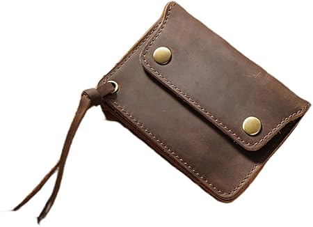 Amazon | 牛革 ミドルトラッカー レザー ウォレット (グリーン) | 財布