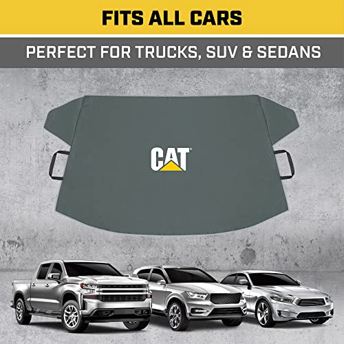 Cat® Frost Cover, Toughest Car Windshield Snow Cover For Ice & Sleet, Weatherproof For Winter, Includes Anti-Theft Straps, Freeze Protector For Car Truck Van Suv, Wide Size 78"X43" Inch #TOP7