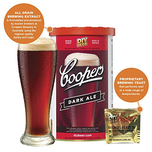 Coopers DIY Beer Dark Ale Homebrewing Craft Beer Brewing Extract