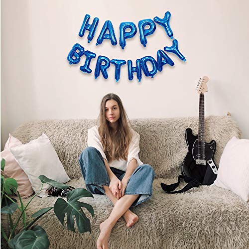 Suprimentos para festa de bebê,Funien Conjunto de decorações de festa de feliz aniversário de 16 pol