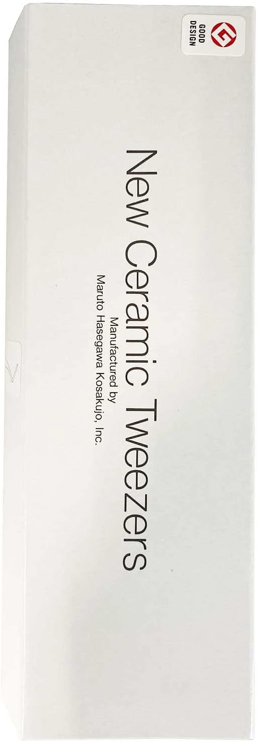 KEIBA TC-B01 Tweezers with Ceramic Tip, Neck