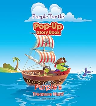 Paperback Purple's Treasure Hunt Pop-up Book