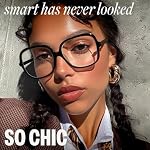 miyya Blue Light Blocking Glasses for Women, Blue Light Glasses for Women Oversized Fashion Glasses - Image 4