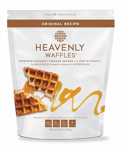 Heavenly Waffles® Mix, Original Recipe, 11g Protein, Yogurt Based, Healthy