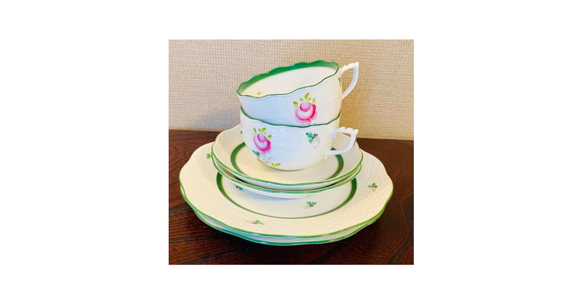 Amazon.co.jp: Herend Hvngary カップ&ソーサー と プレート