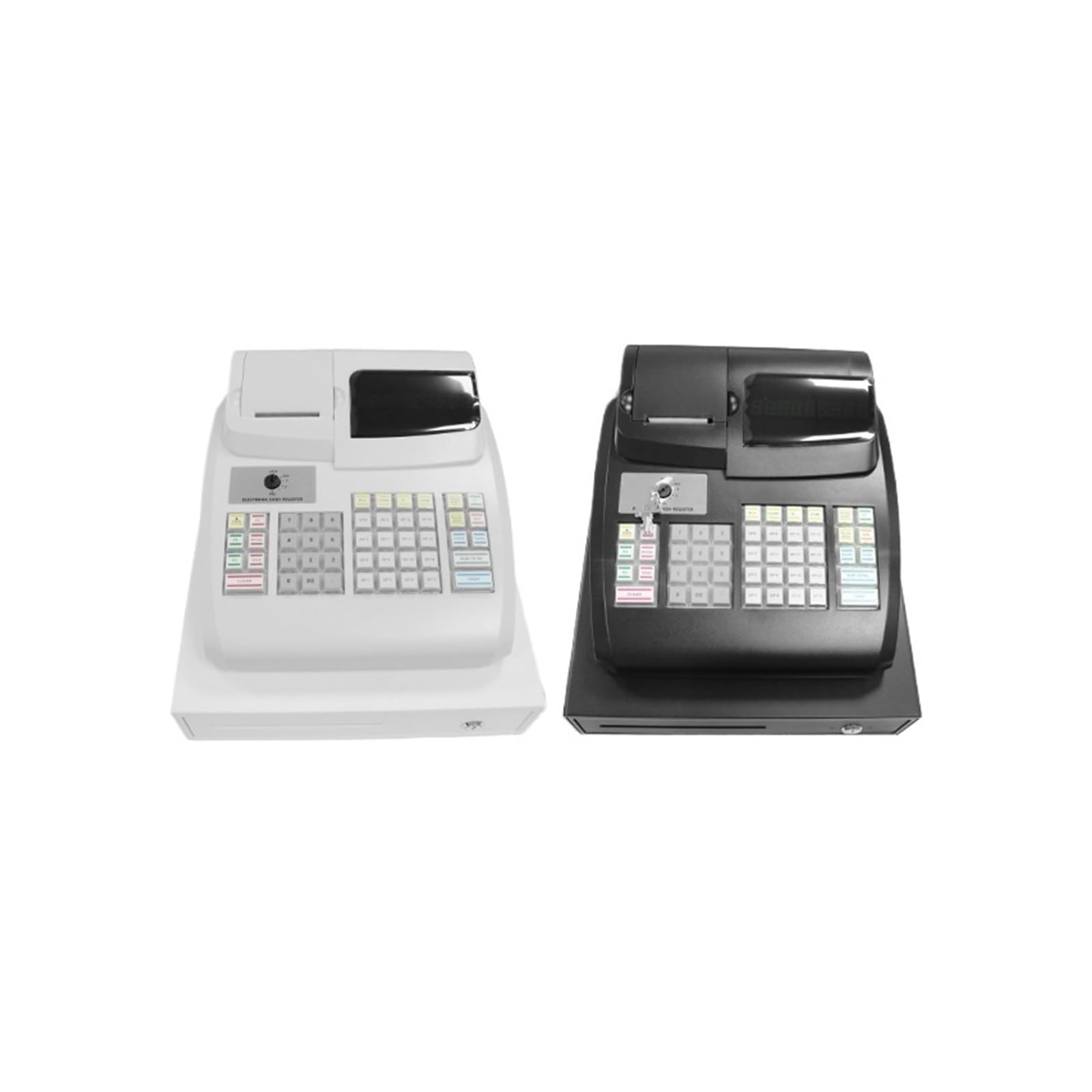 Caja registradora electrónica automática de 48 Teclas ECR-100 para comercios y Negocios.