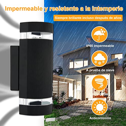 Lámparas para exteriores jardín 24 lamparas para exteriores jardin marca Dopwii (3)