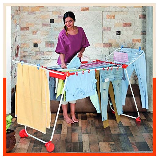 Bathla Mobidry Opus - Extra Large Foldable Clothes Drying Stand for Home