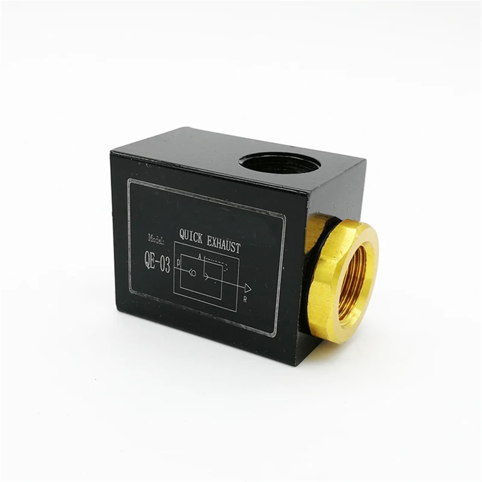 Pneumatisches Luft-Schnellauslassventil aus Aluminium QE-01/02/03/04(0.5 Inch)