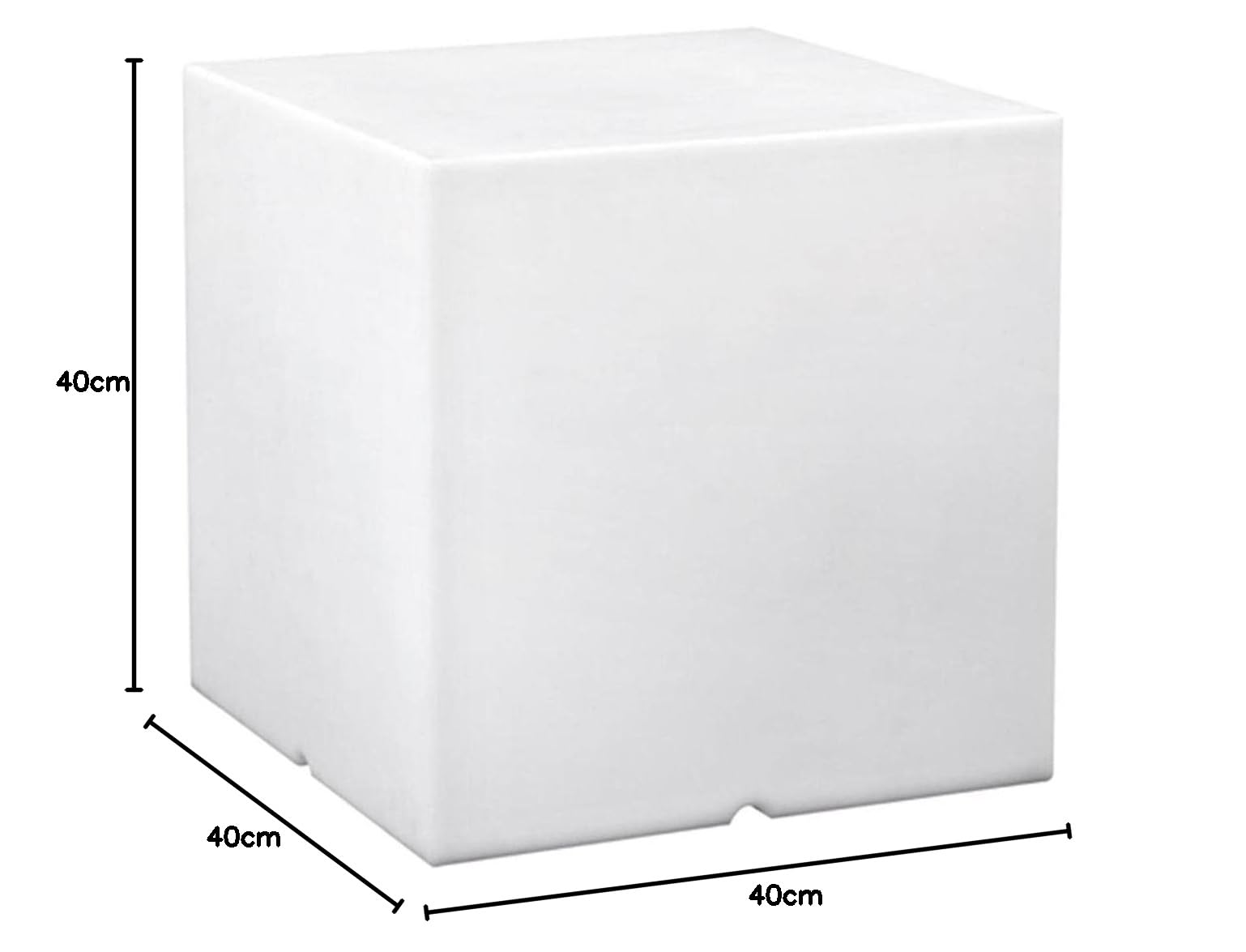 Cubo luminoso cablato 40CM CARRY