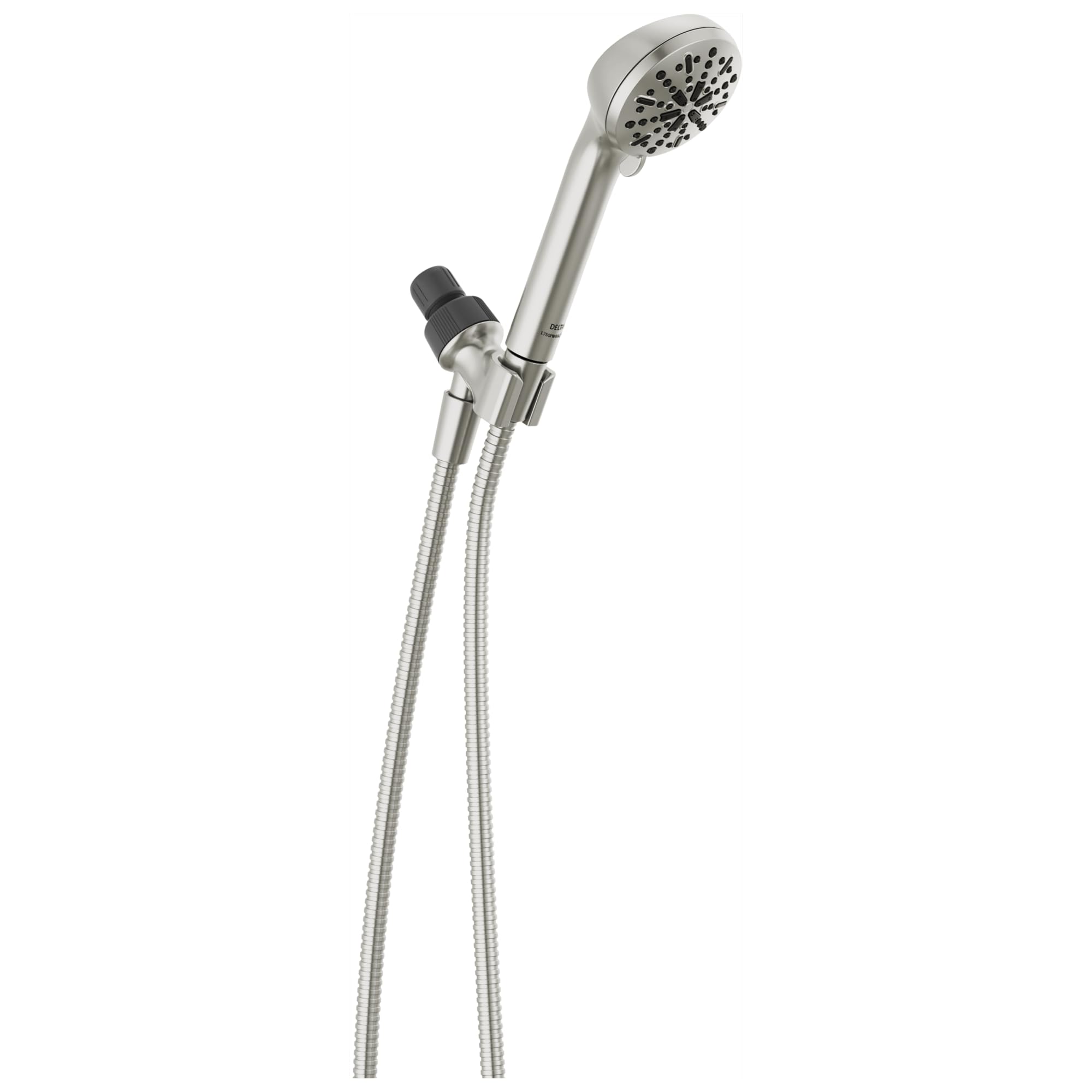 Delta 4-Spray Handheld Shower Head, Brushed Nickel Shower Head with Hose, Showerheads & Handheld Showers, Handheld Shower Heads, Detachable Shower Head 2.5 GPM, Brushed Nickel 75413DSN