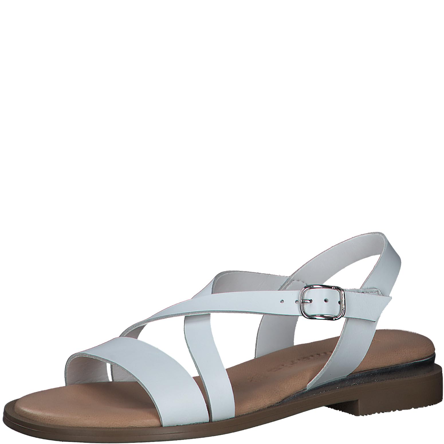 Tamaris Women's 1-28111-42 Sling Sandals, White, 5 UK