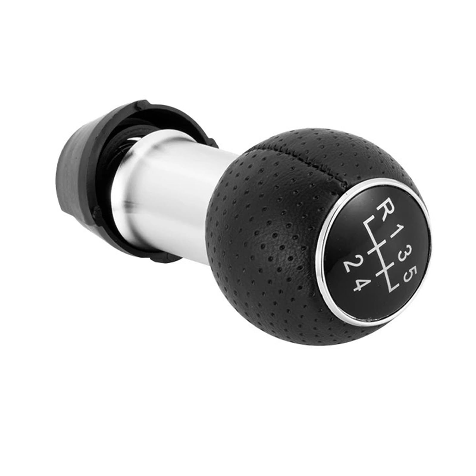 Jxewmtmc Black R13524 For A3 S3 2001 2002 2003 5/6 Speed Car Gear Shift Knob 12Mm Gear Stick Shift Cover(Black R13524)
