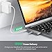 immagine 3UGREEN Hub USB C Ultra Sottile con Thunderbolt 3 / 8K Video/PD 100W/ 40Gbps, Lettore di schede SD/TF, 3*USB 3.0, Adattatore Hub USB Type C in Alluminio per MacBook PRO/Air 2020 2019 2018 15