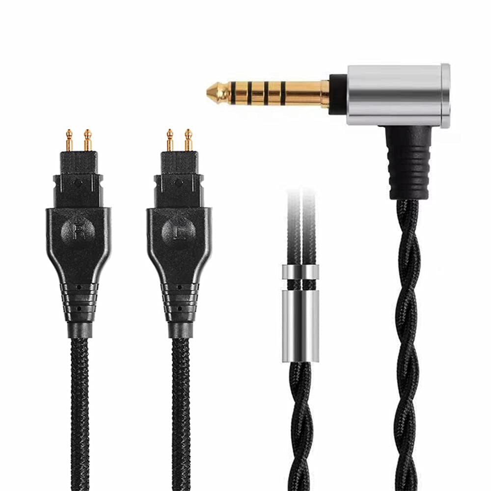 FAAEAL Replacement Audio Cable for Sennheiser HD560 Headsts,3.5mm/2.5mm/4.4mm Braided 5N LC-OFC Upgrade Cable for Sennheiser HD580,HD600,HD660S,HD650