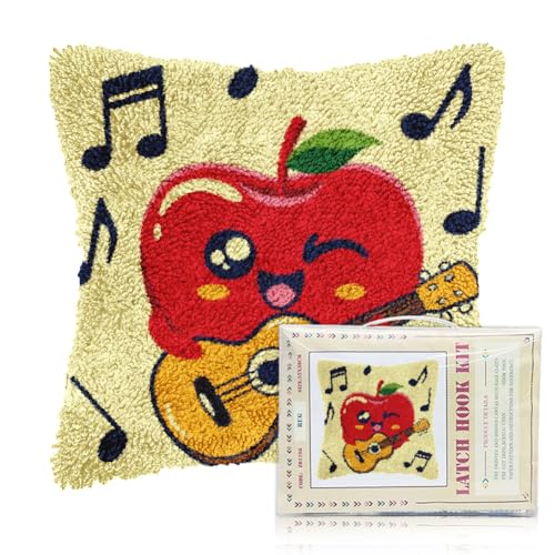 Kit de crochet à loquet adulte FREEBLOSS 17x17 housse coussin