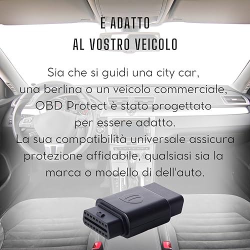 Exosfer - Obd Protect - Antifurto Auto Universale. Protezione Contro Furto Elettronico (Senza Segni Di Effrazione) E Mouse Jacking. Blocca Accesso Presa OBD2 E Riprogrammazione Chiavi. - 4
