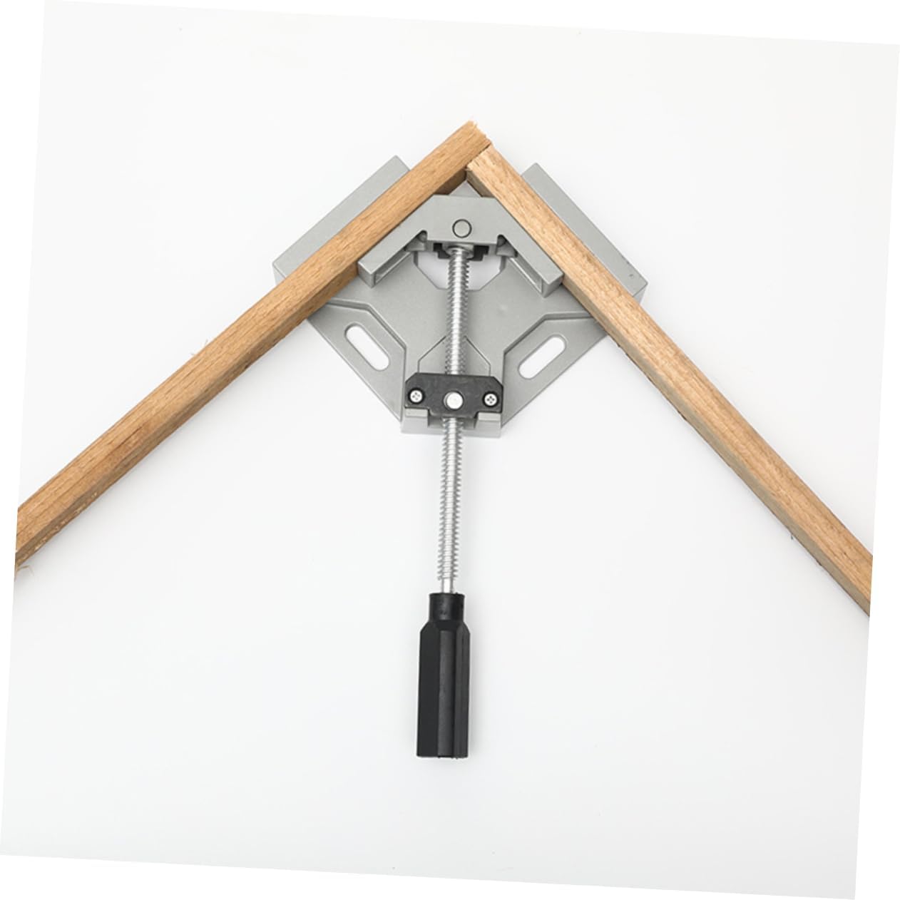 DOITOOL 90 Degree Right Angle Clamp for Woodworking Aluminum Alloy Clamp Welding and Framing Tool Anti Handle
