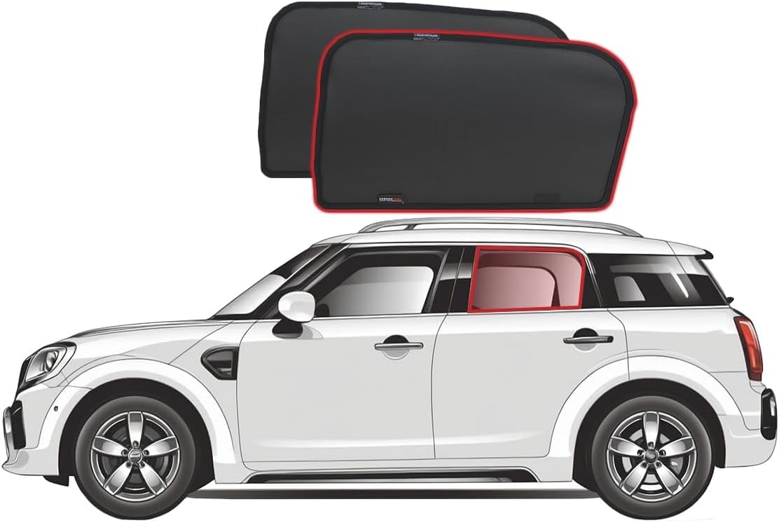 Snap Shades for MINI Countryman 2nd Generation Car Rear Window Shades (F60; 2017-Present)