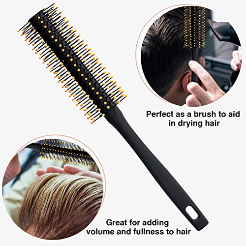 Hair Styling Comb And Brush Set Hair Comb For Men, Professional Styling Comb Set For All Hair Types & Styles, Dry & Wet Brush Tools Mens Styling Comb For Quiff, Pompadour, Styling Comb For Men #TOP1