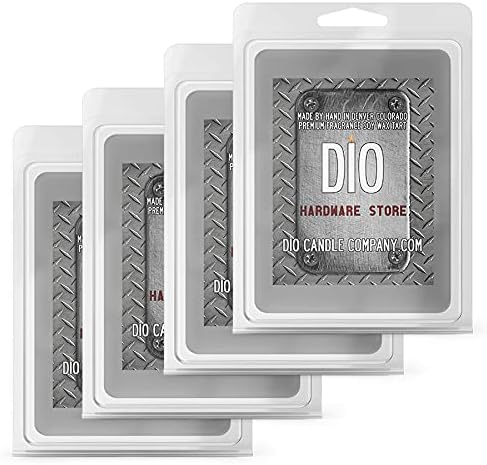 Ferretería cera derretida (paquete de 4) Soja perfumada para mejoras para el hogar