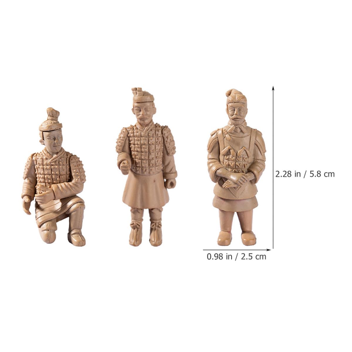 Amazon.co.jp: TOPPERFUN 西安文化創意博物館秦始皇帝兵馬俑卓上装飾