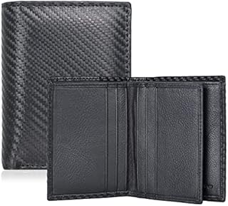 Amazon Brand - Eono Men & Women Genuine Leather Wallets for RFID Blocking System in Wallet with Elegant Gift