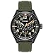 Citizen Men's 'Military' Quartz Stainless Steel and Nylon Casual Watch, Color:Green (Model: BU2055-16E)