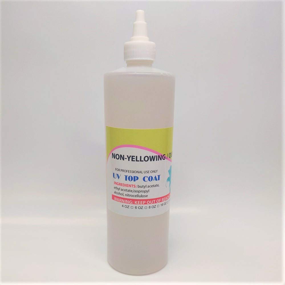 U/V Resisting Non-Yellowing Top Coat Professional Size, 16oz