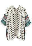 6 Aniston Poncho aus Viskose - Multicolour - 1