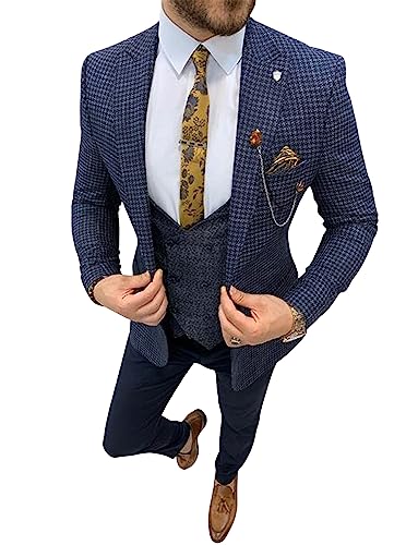 Costume homme 3 pièces parfait pour votre prochaine soirée d'affaires