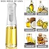 Oil Sprayer for Cooking- 200ml Glass Olive Oil Sprayer Mister, Olive Oil Spray Bottle, Kitchen Gadgets Accessories for Air Fryer, Canola Oil Spritzer, Widely Used for Salad Making, Baking, Frying,BBQ4 - Image 4