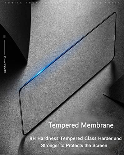 Image of Military Grade Premium Tempered Glass For iPhone XS Max /iPhone 11 Pro Max (6.5 Inch, Pack of 1) 9H Hardness Screen Protector Guard with Easy Installation Kit
