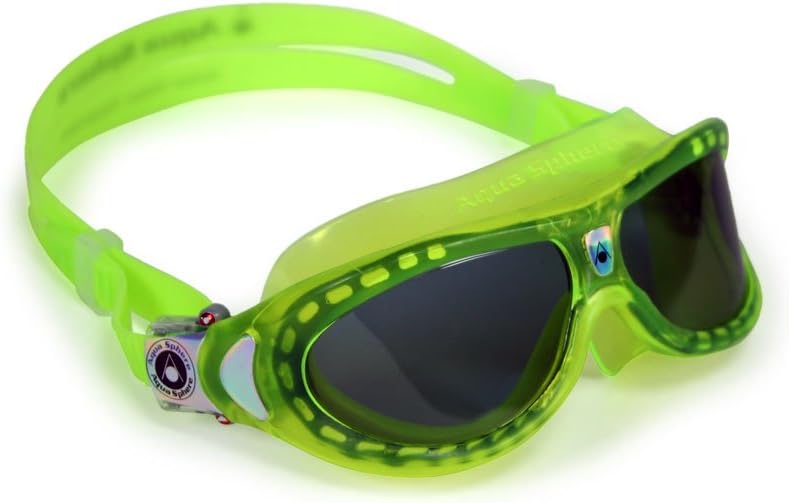 Aquasphere Seal Kids II (Ages 3+) Unisex Swimming Goggles | Made in Italy | - Wide Vision, E-Z Adjust, Anti Scratch, Fog Resistant, Leak Free Hypoallergenic Seal