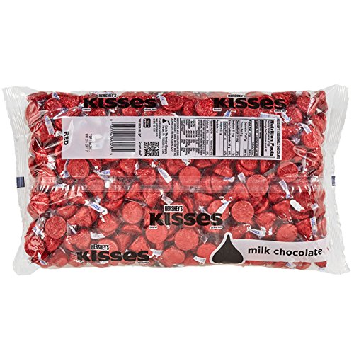 HERSHEY'S KISSES Milk Chocolate Candy Bulk Bag, 66.67 oz - Thumbnail 2